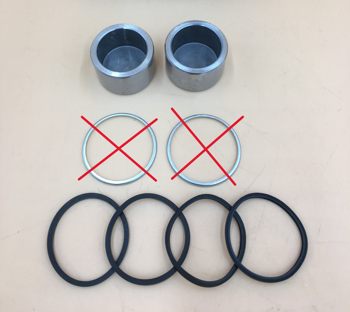LR DEFENDER 110' -01 RR Brake Caliper Piston Repair Kit W/O Retaining rings STC1281R