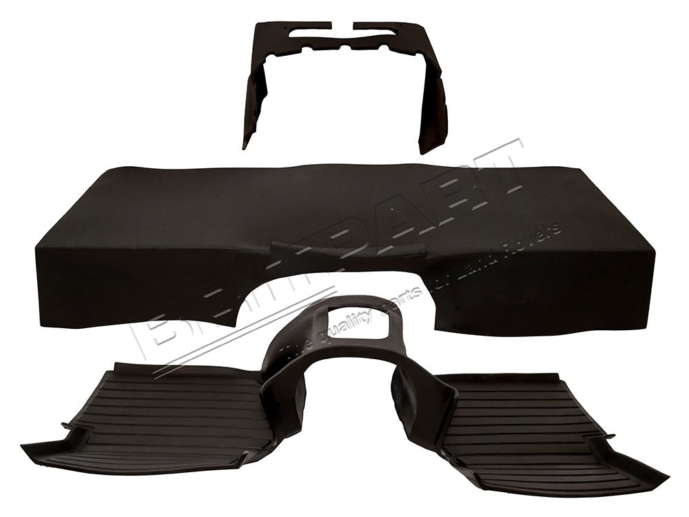 LR DEFENDER 94-06 300TDi TD5 R380 Moulded Matting System in Black DA1746BLACK