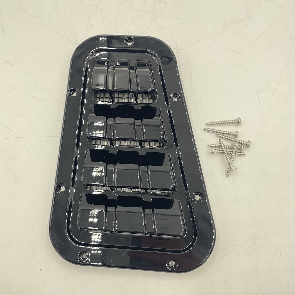 LR DEFENDER -16 Top Right Side Vent Gloss Black JM-90582-2JB / BA9462