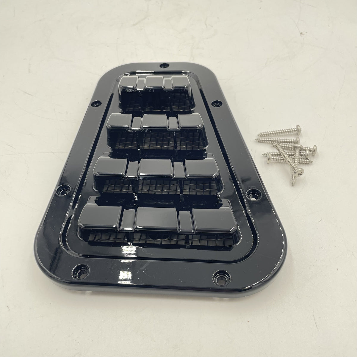 LR DEFENDER -16 Top Right Side Vent Gloss Black JM-90582-2JB / BA9462