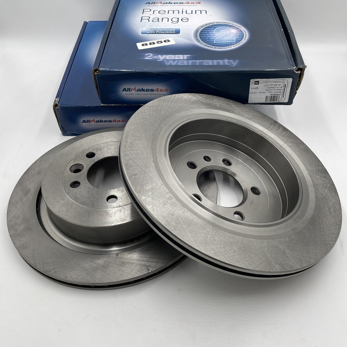 LR DISCOVERY III IV RR SPORT L320 Rear Vented Brake Disc SET LR189034