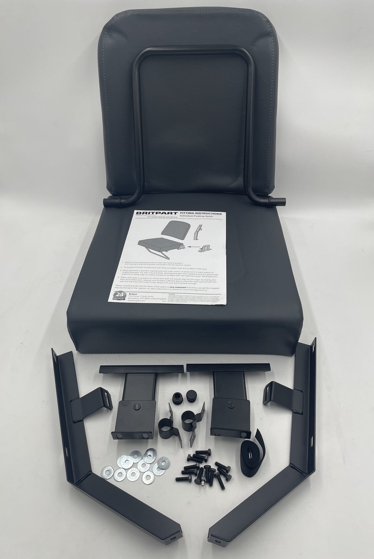 LR SERIES DEFENDER -16 Rear Seat Individual Facing Grey DA4075 SET X4