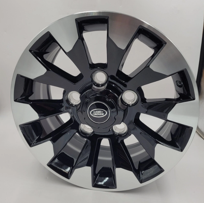 DEFENDER SAWTOOTH WHEELS DIAMOND CUT 18" WHEELS DA6635 DAMAGED !!!