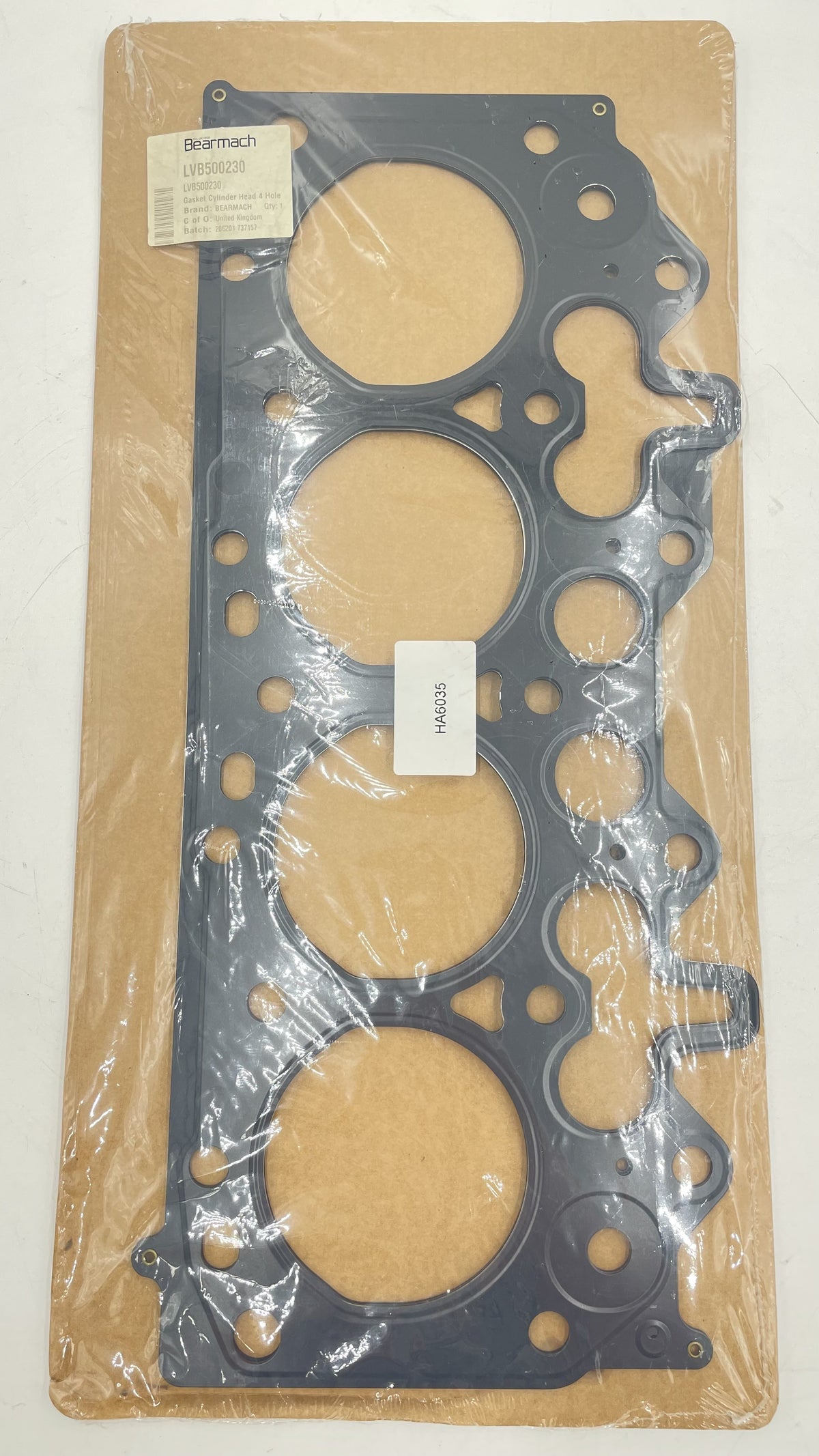 LR DEFENDER 200/300TDI 1.6mm 4-Hole Cylinder Head Gasket LVB500230