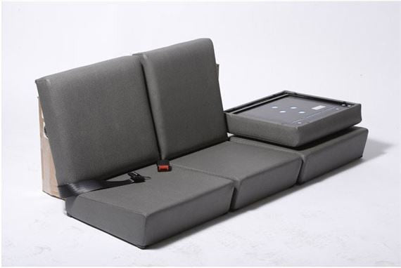 Series Seat Outer Back Grey Part EXT372-EHG
